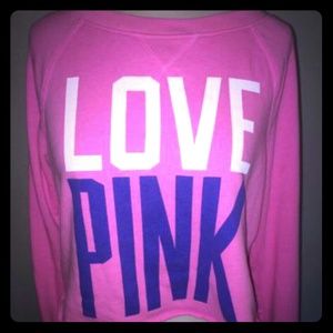 Hot pink crop top