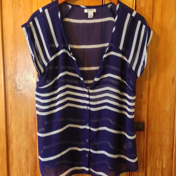 Old Navy Tops - Old Navy Sheer Blouse