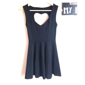 Black cocktail dress.