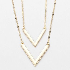 Chevron necklace