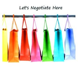 Negotiate prices here
