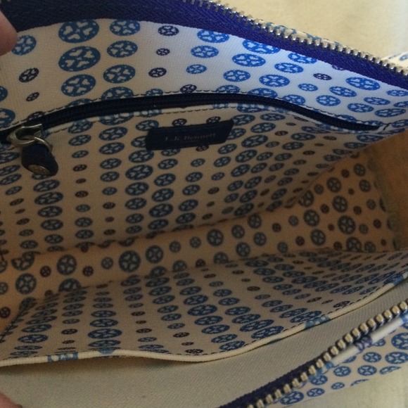 L.K. Bennett Helena Canvas Bowling Bag - Picture 2 of 4