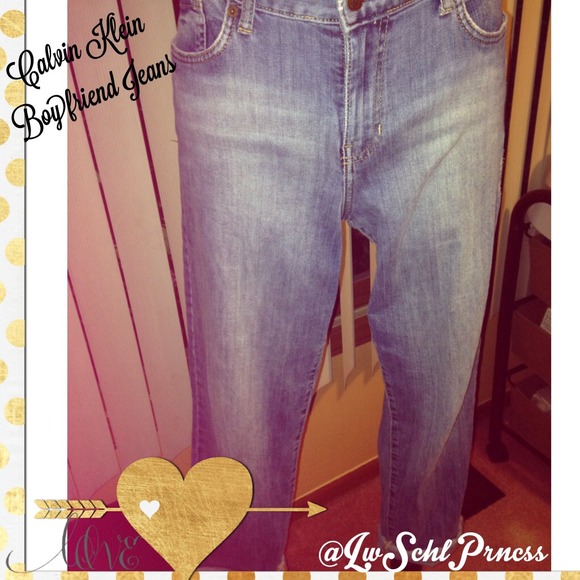 Calvin Klein "Boyfriend" Jeans
