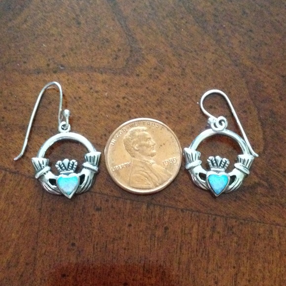 Claddagh earrings