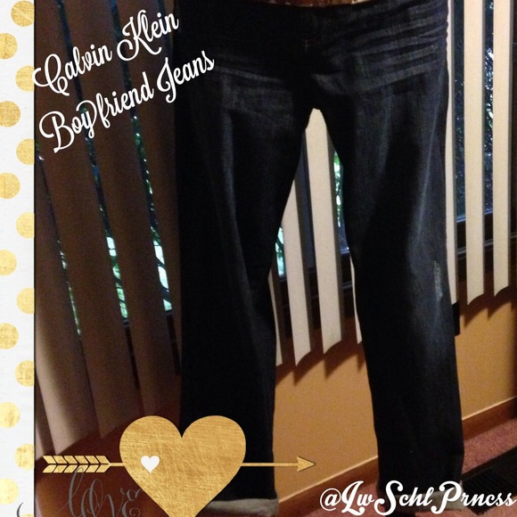 Calvin Klein "Boyfriend" Jeans