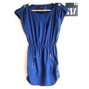 Navy cadet-style dress