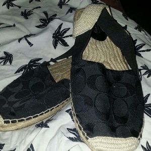 Coach 8.5 espadrilles sandals