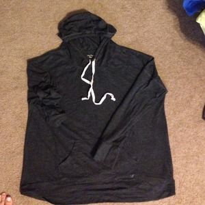 11.AE dark gray l/s hoodie tee