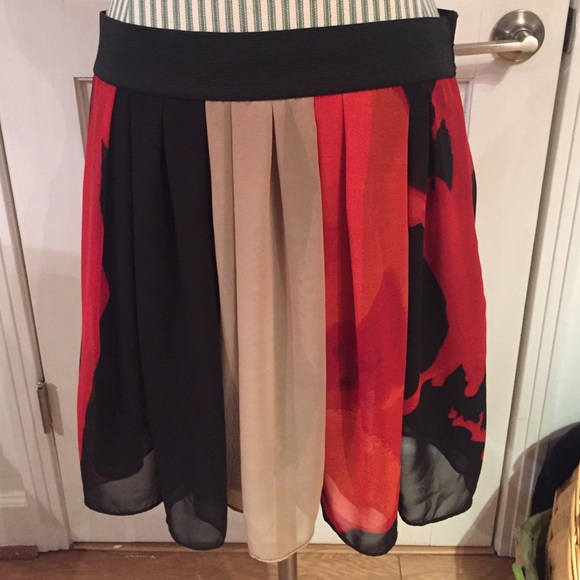 Vince Camuto Twisted Safari Skirt