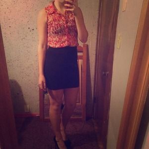 Wet Seal Button Tank Top Size M