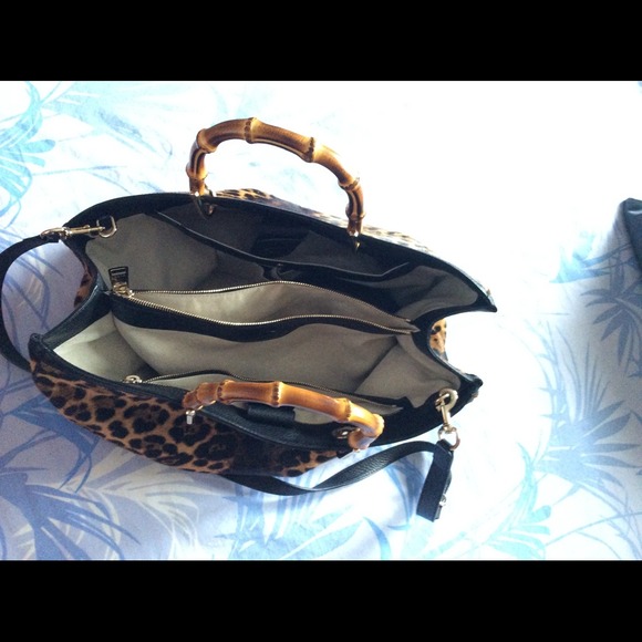 Gucci Bamboo Shopper jaguar Pony Hair - Picture 2 of 3