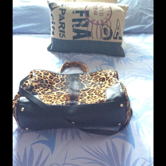 Gucci Bamboo Shopper jaguar Pony Hair - Picture 3 of 3