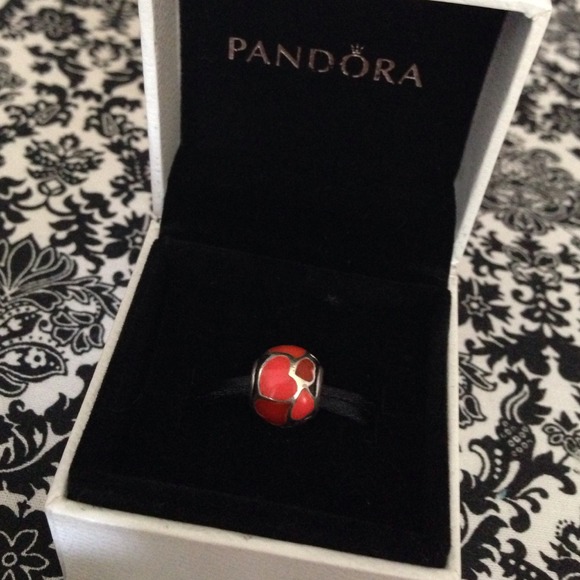 Authentic Pandora Red Hot Love Charm