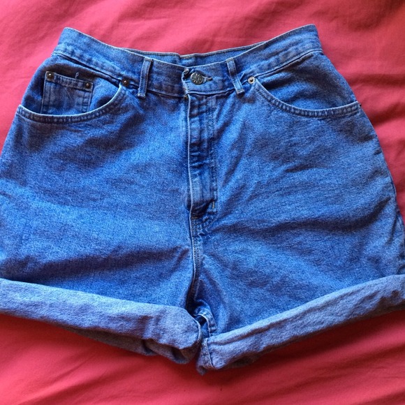 Denim - High Waisted Shorts