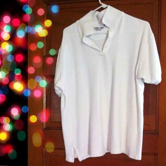 Boys white polo shirt, NWOT - Picture 1 of 4