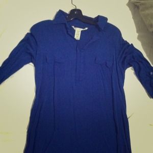 Max studio deep blue top