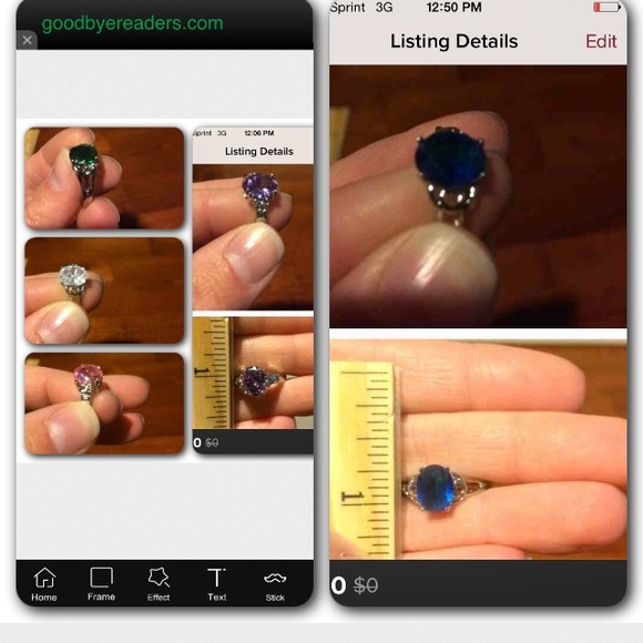 $7 Take ur Pick-Cubic Zirconia Rings - Picture 1 of 1