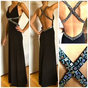 Like NEW Ball Gown/Prom Dress with Sexy Open Back!