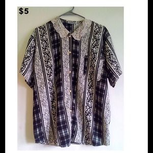 ❌Bundle❌Black & White Shirt