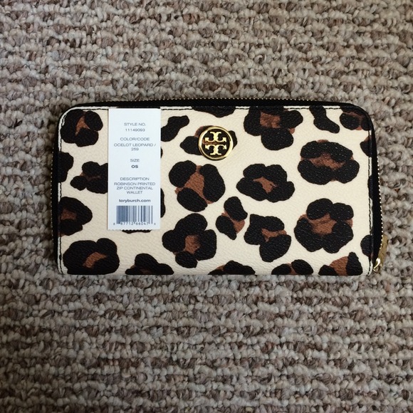 SOLDTory Burch Robinson Printed Zip Continental - Picture 4 of 4