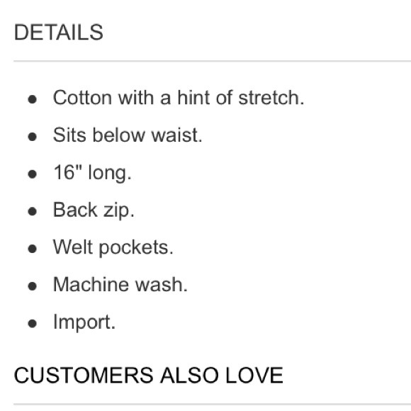 🎉HP 10/4🎉J. Crew Skirt POCKETS 😍 - Picture 2 of 3