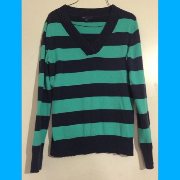 Teal & Navy sweater