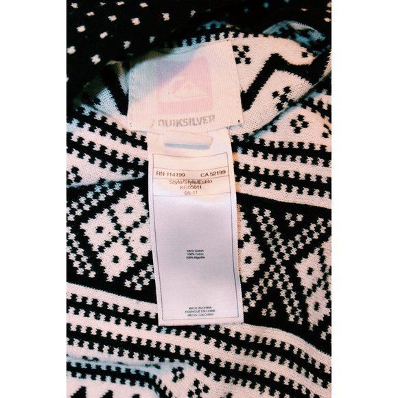 Quiksilver Fall Kimono. - Picture 3 of 3