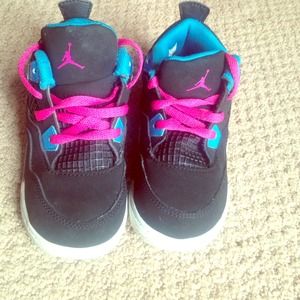Toddler retro Jordan's.