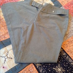 Light gray work pants