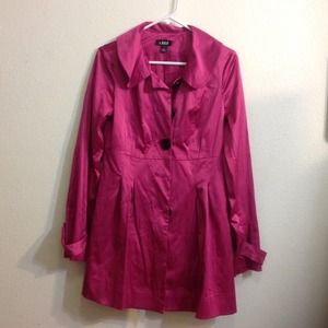 Fuchsia pink blazer