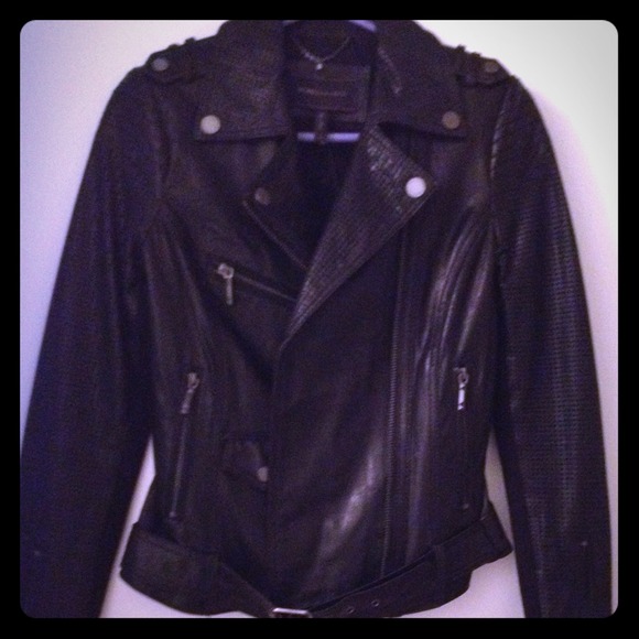 Leather jacket