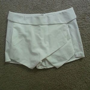 White Zara Skort