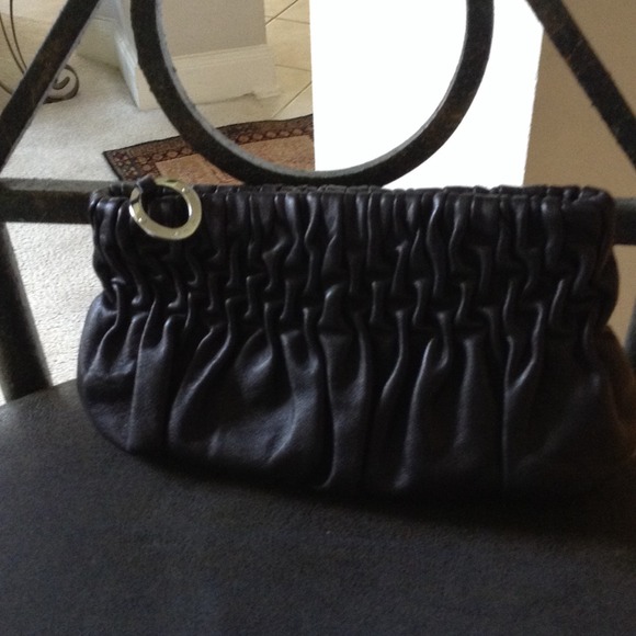 Michael Kors  black leather satchel - Picture 1 of 1