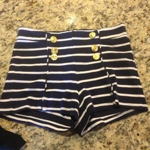 Stripped Sailor shorts