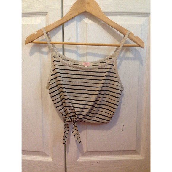 Charlotte Russe striped crop top bundle - Picture 1 of 3