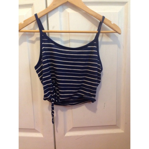 Charlotte Russe striped crop top bundle - Picture 2 of 3