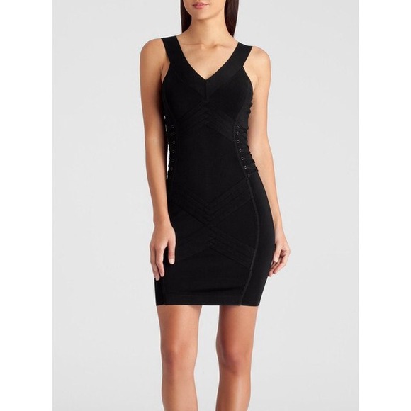Marciano Dresses & Skirts - Marciano Gypsy Black Bandage Dress