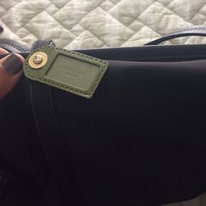 Black, nylon Kate Spade purse.