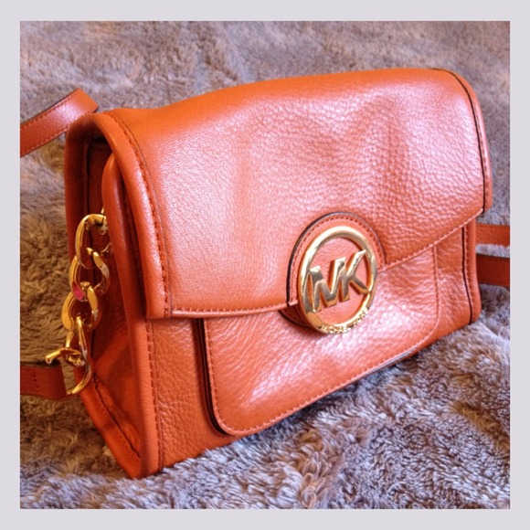 Michael Kors Handbags - Burnt Orange autumn Authentic Michael Kors handbag