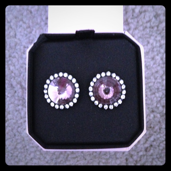 💕GIFTED💕Juicy Couture Pink Stone Stud