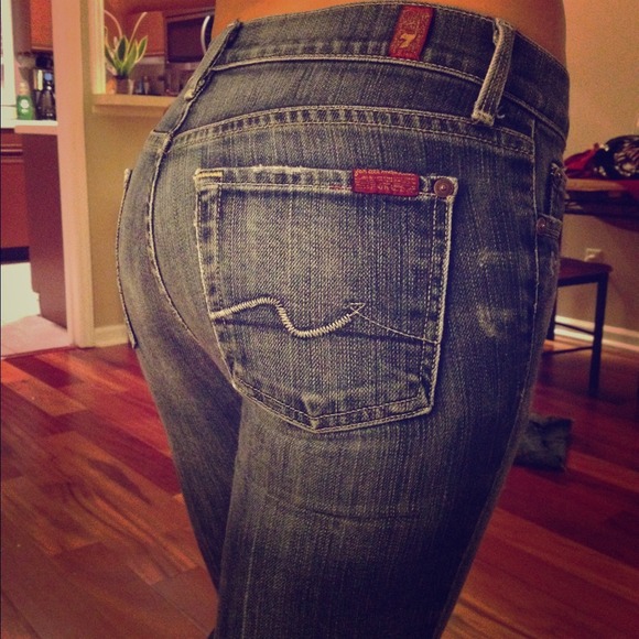 7 For All Mankind Straight Leg Jeans