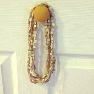 Long beaded necklace