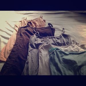 5 built in bra tanks!