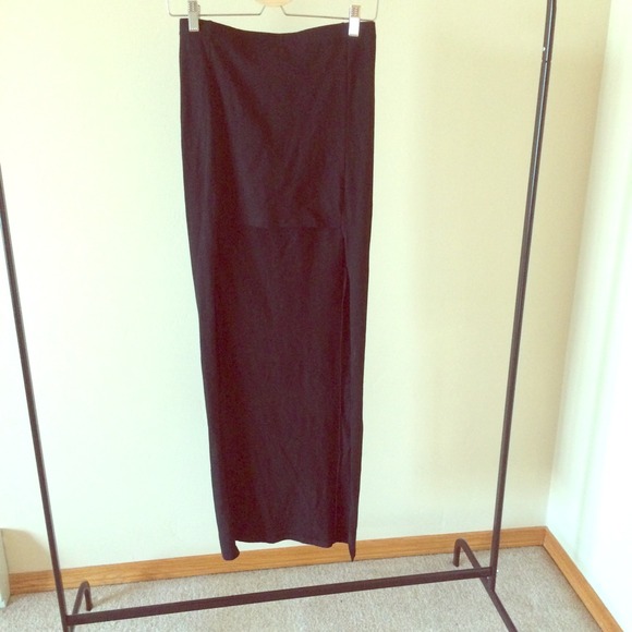 Asos Hi-Low Maxi Skirt