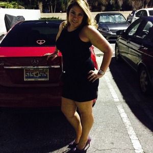 Black cocktail dress