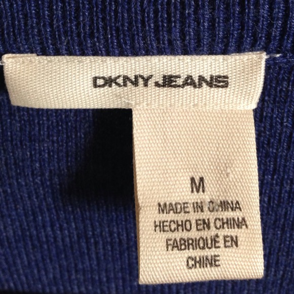 💖DKNY💖 Navy blue cardigan☀️reduced☀️ - Picture 3 of 3