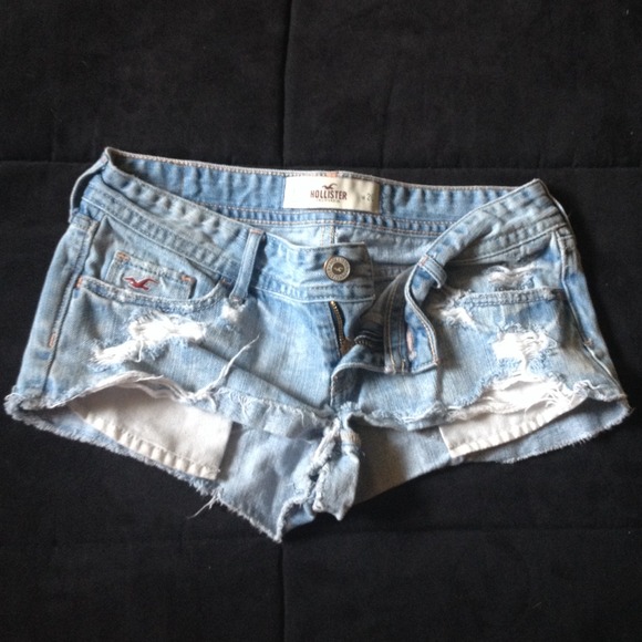 Hollister Cute Shorts Light Wash