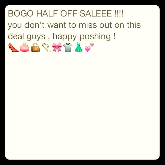 BOGO HALF OFF anything ! 💗💕💛😍