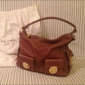 Marc Jacobs brown buckle bag