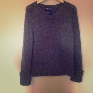 Ralph Lauren wool sweater grey